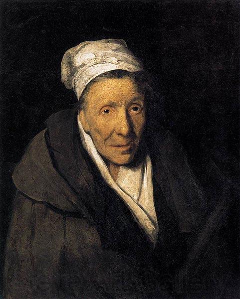 Theodore Gericault A Madwoman and Compulsive Gambler Spain oil painting art
